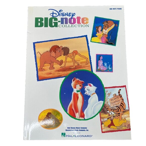 Disney Big-Note Collection: 40 Hits Arranged for Big-Note Piano Hal Leonard - Picture 1 of 6